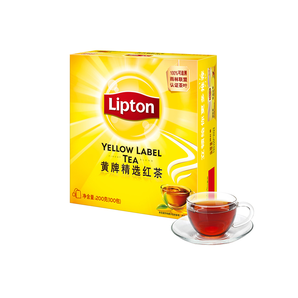 Lipton立顿红茶茶包黄牌  100袋