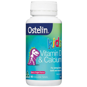 Ostelin 小恐龙 儿童维生素D+钙咀嚼片  90片