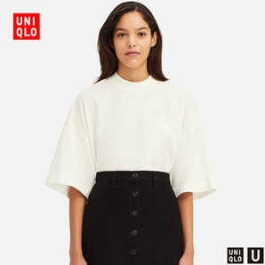 19日0点、狂暑来袭： UNIQLO 优衣库  设计师合作款 U系列 女士T恤 39元包邮