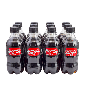 限北京： Coca-Cola 可口可乐 零度 汽水 300ml*12瓶 *2件 27.04元（合13.52元/件）