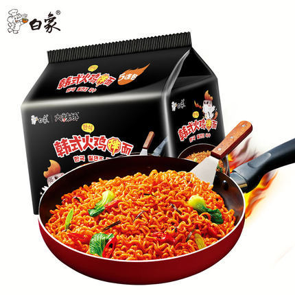 baixiang 白象 韩式火鸡拌面 112g*10包 21.5元包邮(需用券)