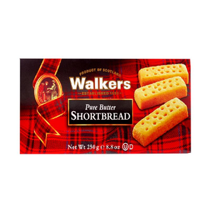 临期品： Walkers 黄油手指形饼干 250g 