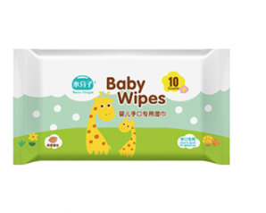 水分子 婴儿专用手口湿巾 10抽*24包 15.98元包邮（需用券）