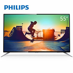 PHILIPS 飞利浦 55PUF6192/T3 55英寸4K智能安卓窄边平板液晶电视