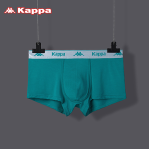 Kappa 背靠背 KP8K12 男士莫代尔内裤*2条 ￥49包邮24.9元/条（双重优惠，拍2件）