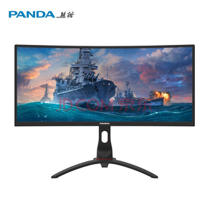 PANDA 熊猫 PG30WA5 30英寸曲面显示器 （144hz、21：9带鱼屏、R1800） 1599元包邮（满减）