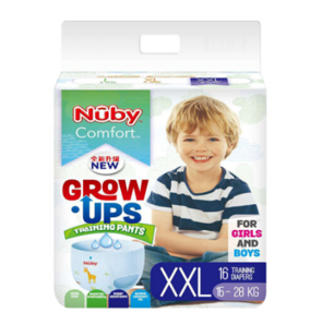 Nuby 努比 婴儿拉拉裤 XXL16片 4包装 128元包邮（需用券）