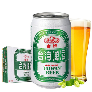 限地区！ 台湾啤酒 金牌精酿麦芽啤酒 330ml*24罐