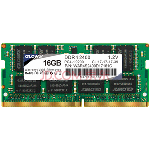 历史低价： GLOWAY 光威 战将 DDR4 2400频 笔记本内存条 16GB 