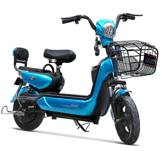 小刀电动车h7金属蓝绿48v20ah