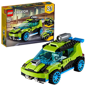 LEGO乐高 Creator百变创意系列 310743种变形火箭拉力赛车