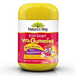 移动专享！ Nature's Way 佳思敏 Smart 儿童维生素软糖 60粒 51元包邮包税