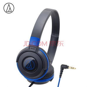 限地区： audio-technica 铁三角 ATH-S100 S100 头戴式耳机 黑蓝色 118.4元包邮（需用券）