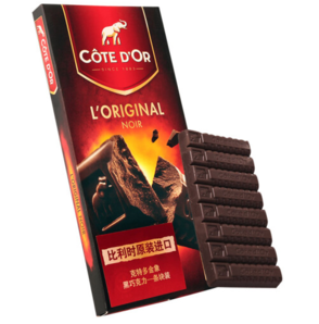 Cote d'Or 克特多金象 黑巧克力 200g *5件 +凑单品 89.4元