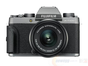 富士 FUJIFILM X-T100 XC15-45 微单相机 机械灰 