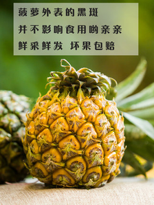 西曼雷特 云南香水菠萝 5斤 *2件 17.9元包邮（双重优惠）