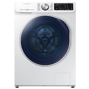 三星(SAMSUNG)洗衣机WD90N64FOAW/SC(XQG90-90N64FOAW)   洗烘一体 9公斤 双驱双电机 白色