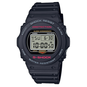 再降价： CASIO 卡西欧 G-SHOCK DW-5750E-1 男士运动手表