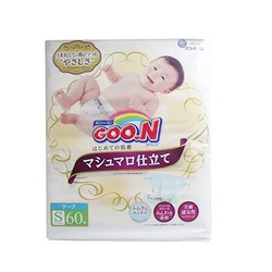  GOO.N 棉花糖系列 婴儿纸尿裤 S60片 79.9元包邮