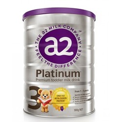 a2 艾尔 Platinum 白金版 婴幼儿奶粉 3段 900g 396元包邮（合198元/件）