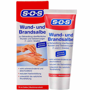 德国SOS 祛疤膏 75ml 祛痘印去凹凸疤修复淡化