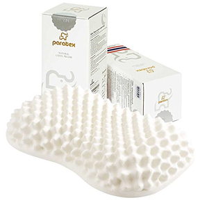 PARATEX泰国原装进口天然乳胶颈椎枕头 美容按摩枕