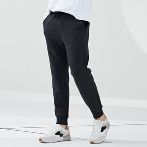 MAXWIN马威2019春季新款纯色针织裤  男士宽松纯色束脚裤