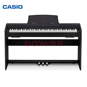 CASIO 卡西欧 PX-770BK 88键重锤数码钢琴（黑色） 3998元包邮