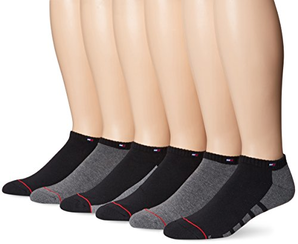 中亚Prime会员： Tommy Hilfiger 男式运动袜 6 双装