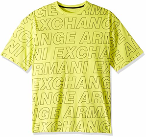 Armani Exchange阿玛尼Endless Ax Logo 男T恤 