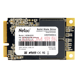 Netac 朗科 N5M系列 mSATA 固态硬盘 480GB 399元