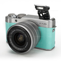 FUJIFILM 富士 XA20 数码相机套机（15-45mm）绿色 1999元包邮