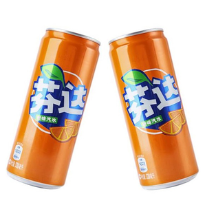 限上海： Fanta 芬达 橙味摩登罐 330ml*24罐 37元（下单立减）