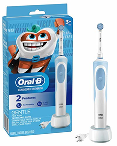 Oral-B 儿童电动牙刷 配有敏感刷头和定时器