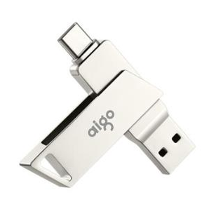 拼购价！aigo 爱国者 U350 64GB Type-C USB3.0双接口U盘