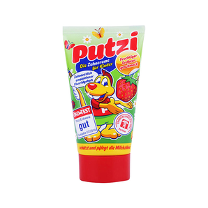 4日0点： Putzi 儿童防蛀牙膏 50ml 草莓味 *2件 15.9元包邮（合7.95元/件）
