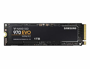 Samsung 三星MZ-V7E1T0BW 970 EVO 1TB NVMe M.2内置SSD内存条  prime到手约1388元