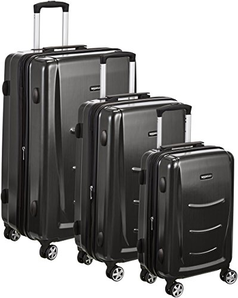 Amazon Basics 万向轮硬壳行李箱三件套