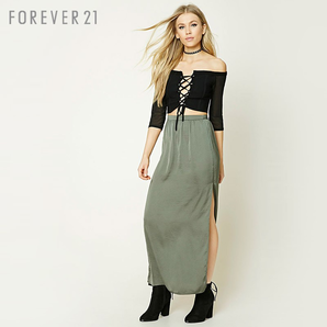 Forever21 女中长款半身裙