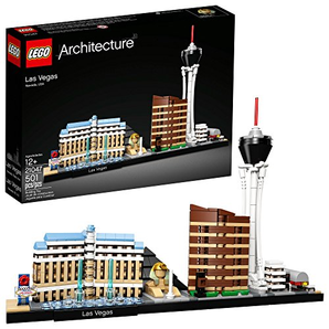 LEGO 建筑系列21047 赌城Las Vegas 501片