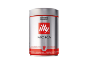 illy 意利 MOKA摩卡咖啡粉 中度烘培 250g *2件 82.97元（合41.49元/件）