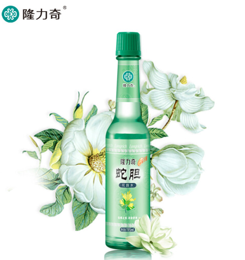 隆力奇蛇胆花露水195ml