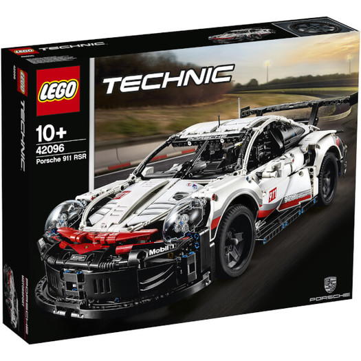 LEGO乐高 保时捷 911 RSR (42096) 赛车玩具