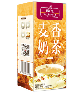 摩卡咖啡（MOCCA）麦香奶茶 丝滑可口 速溶饮品 150g/盒（15G*10包） 