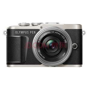 PLUS会员！ OLYMPUS 奥林巴斯 E-PL9 无反相机套机（14-42mm f/3.5-5.6镜头） 黑色