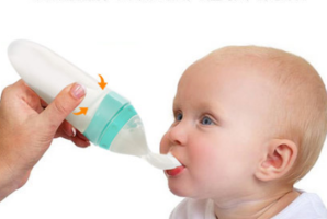 宝贝乐 米糊勺奶瓶挤压婴儿喂食器