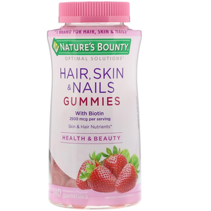 Nature’s Bounty自然之宝 生物素软糖 草莓味 140粒