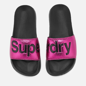 Superdry极度干燥 Pool Slide Sandals 女士拖鞋