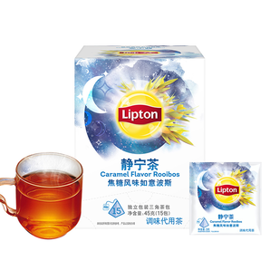 立顿 Lipton 静宁茶 焦糖风味如意波斯 三角茶包 15包