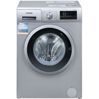 SIEMENS  西门子8公斤 变频全自动滚筒洗衣机 isensoric智感 加速节能（银色）XQG80-WM10N1C80W